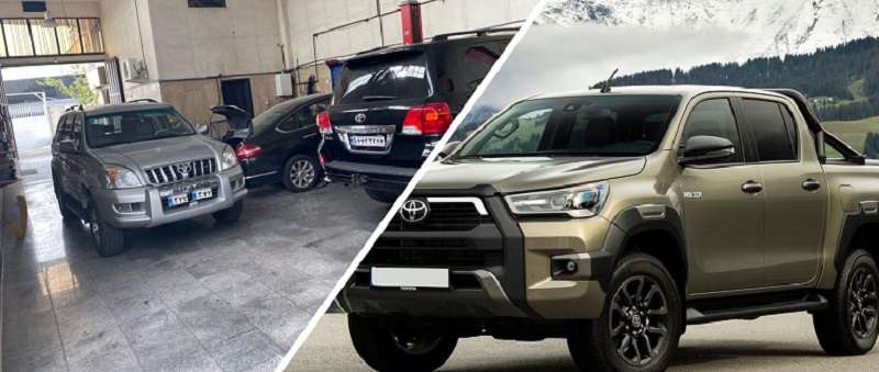 تعمیرات تویوتا هایلوکس